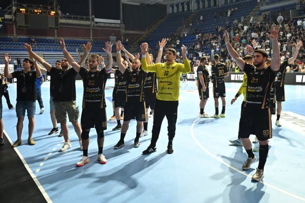PARTIZAN vs FUCHSE BERLIN CE:EBRATION handball Partizan vs Fuschse Berlin EHF Champions league at Aleksandar Nikolic Pionir arena, Belgrade 10.09.2026 Foto: HANDBALL, PARTIZAN, FUCHSE BERLIN, EHF CHAMPIONS LEAGUE Belgrade Aleksandar Nikolic Pionir arena Serbia Copyright: xMarkoxMetlas xMNxPressx