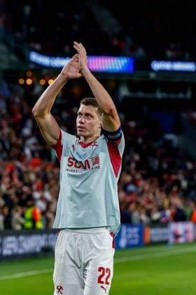 EINDHOVEN , 10-09-2026 , Philips stadium, season 2026 2027 , UEFA Champions League football , match between PSV and Shakhtar Donetsk, picture shows Shakhtar Donetsk player Mykola Matvijenko after the match PSV - Shakhtar Donetsk  x206828325x Copyright: