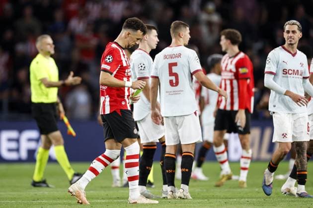 EINDHOVEN - Ivan Perisic of PSV Eindhoven after the UEFA Champions League match between PSV Eindhoven and Shakhtar Donetsk at the Philips Stadium on September 10, 2026 in Eindhoven, the Netherlands. MAURICE VAN STEEN ANP xVIxANPxSportx xxANPxIVx 567929551 originalFilename: 567929551.jpg