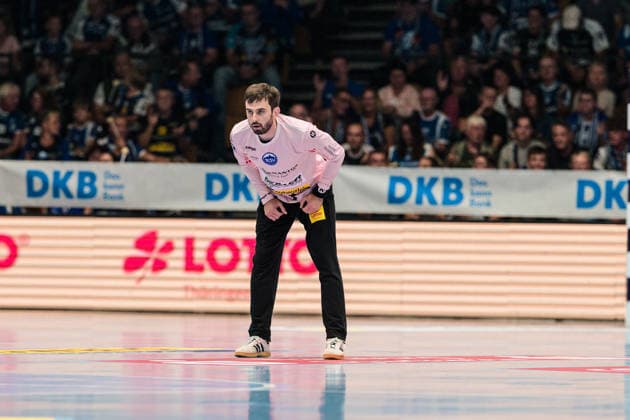 Matija Spikic, ThSV Eisenach, 01 GER, ThSV Eisenach vs. SG BBM Bietigheim, 1 Opel Handball Bundesliga, Handball, Matchday 4, 2026–2027 Season, 7:00 p.m., September 10, 2026 GER, ThSV Eisenach vs. SG BBM Bietigheim, 1st Opel Handball Bundesliga, Handball, Matchday 4, 2026–2027 Season, 7:00 p.m., September 10, 2026, Eisenach Copyright: xMartinxHerbstx