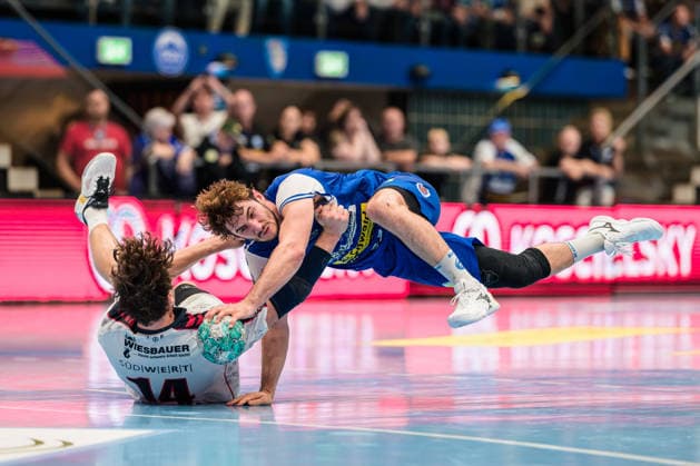 Stephan Seitz (ThSV Eisenach), 44; Fynn Luca Nicolaus (SG BBM Bietigheim), 14 (GER); ThSV Eisenach vs. SG BBM Bietigheim, 1st Opel Handball Bundesliga, Handball, Matchday 4, 2026–2027 season, 7:00 p.m., September 10, 2026 GER, ThSV Eisenach vs. SG BBM Bietigheim, 1st Opel Handball Bundesliga, Handball, Matchday 4, 2026–2027 season, 7:00 p.m., September 10, 2026, Eisenach Copyright: xMartinxHerbstx