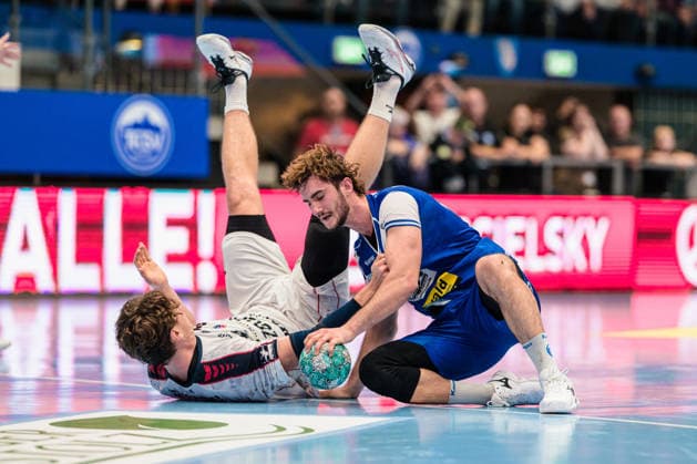 Stephan Seitz, ThSV Eisenach, 44; Fynn Luca Nicolaus, SG BBM Bietigheim, 14 (GER); ThSV Eisenach vs. SG BBM Bietigheim, 1st Opel Handball Bundesliga, Handball, Matchday 4, 2026–2027 season, 7:00 p.m., September 10, 2026 GER, ThSV Eisenach vs. SG BBM Bietigheim, 1st Opel Handball Bundesliga, Handball, Matchday 4, 2026–2027 season, 7:00 p.m., September 10, 2026, Eisenach Copyright: xMartinxHerbstx