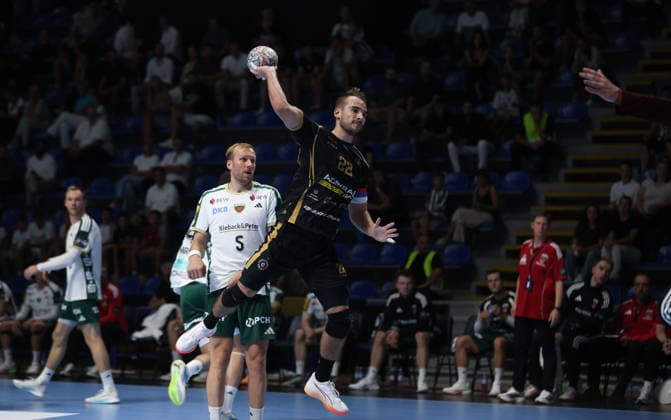 10.09.2026 Belgrad(Serbien) RK Partizan - Füchse Berlin, EHF Champions league Männer handball Micic Ivan Partizan : Slobodan Sandic