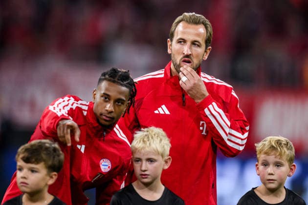 September 10, 2026: Harry Kane of Bayern Munich ahead of the UEFA Champions League soccer match between Bayern Munich and Bodo Glimt on September 10, 2026 in Munich. Photo by Marius Simensen, BILDBYRAN COP 238 MM0073 bbeng football soccer UEFA Champions League Bodo Glimt Bayern Munich  Copyright: MARIUSxSIMENSEN BB260910BB529