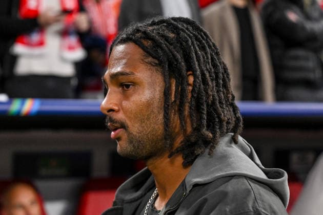 Serge Gnabry of FC Bayern Munich looks on during the 2026–2027 UEFA Champions League match between Bayern Munich and Bodo Glimt at the Fussball Arena München on September 10, 2026, in Munich, Germany. Photo by Harry Langer, DeFodi Images