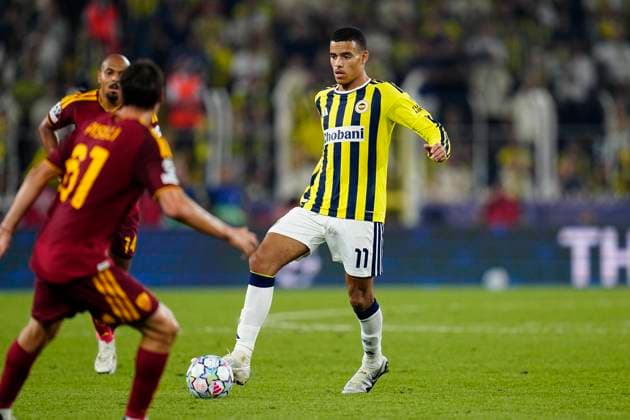 10.09 2026 - SOCCER - 2026 27 UEFA CHAMPIONS LEAGUE League Phase Fenerbahce SK v AS Roma Mason Greenwood of Fenerbahce controls the ball ISTANBUL Fenerbahce Sükrü Saracoglu Spor Kompleksi Istanbul TURKEY Copyright: xYagizxGurtugx xPsxImagesxYagizxGurtugx xPsxImagesx