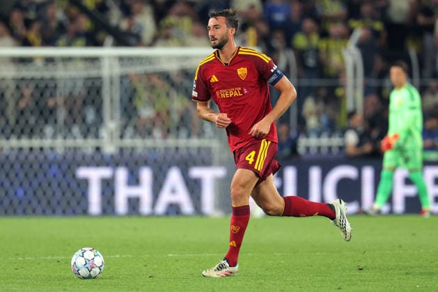2026-09-10 Fenerbahce SK v AS Roma - UEFA Champions League 2026 27 League Phase MD1 ISTANBUL, TURKEY - SEPTEMBER 10: Bryan Cristante of AS Roma during the UEFA Champions League 2026 27 League Phase MD1 match between Fenerbahce SK and AS Roma at Sukru Saracoglu Stadium on September 10, 2026 in Istanbul, Turkey. (Photo by BSR Agency) Istanbul Turkey Content not available for redistribution in The Netherlands directly or indirectly through any third parties. Copyright: xBSRxAgencyx