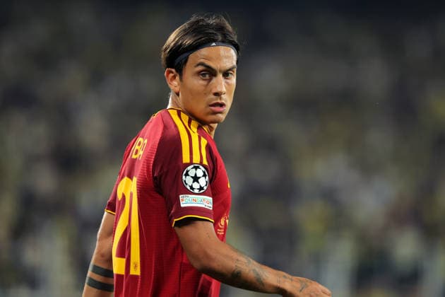 2026-09-10 Fenerbahce SK v AS Roma - UEFA Champions League 2026 27 League Phase MD1 ISTANBUL, TURKEY - SEPTEMBER 10: Paulo Dybala of AS Roma during the UEFA Champions League 2026 27 League Phase MD1 match between Fenerbahce SK and AS Roma at Sukru Saracoglu Stadium on September 10, 2026 in Istanbul, Turkey. (Photo by BSR Agency) Istanbul Turkey Content not available for redistribution in The Netherlands directly or indirectly through any third parties. Copyright: xBSRxAgencyx