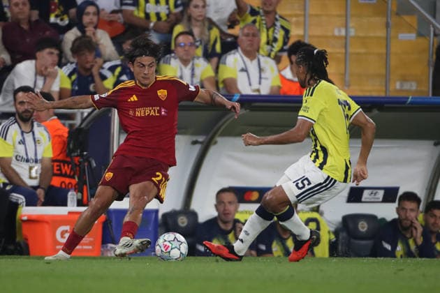 IPA88367133 - September 10, 2026 Champions League: Fenerbahçe vs. Roma In the photo: Dybala (Photo by Gino Mancini)  Copyright: xGinoxMancini IPAxSportx xx IPA88367133