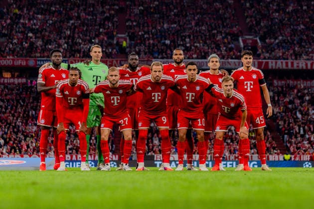 UEFA Champions League, Matchday 1, FC Bayern Munich vs. Bodo Glimt on September 10, 2026 Team photo: Alphonso Davies, Manuel Neuer, Dayot Upamecano, Jonathan Tah, Luis Diaz, Aleksandar Pavlovic, Michael Olise, Konrad Laimer, Harry Kane, Jamal Musiala, Joshua Kimmich Copyright: xBahhoxKarax