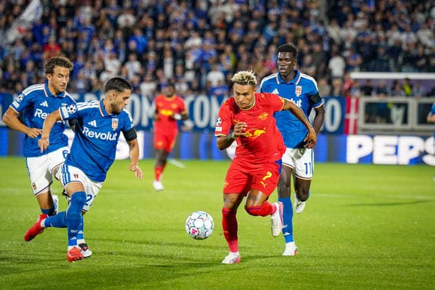 Italy Soccer UEFA Champions League 2026–2027, Matchday 1: Como 1907 vs. RB Leipzig—Giuseppe Sinigaglia (Como), Antonio Nusa (RB Leipzig), 7 Yan Couto (Como 1907), 27 Assane Diao (Como 1907), 11 Luis Milla (Como 1907), 6 Copyright: xJOERANxSTEINSIEKx