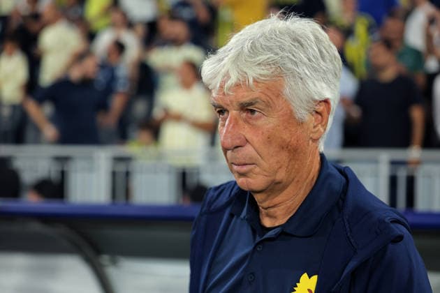 2026-09-10 Fenerbahce SK v AS Roma - UEFA Champions League 2026 27 League Phase MD1 ISTANBUL, TURKEY - SEPTEMBER 10: Coach Gian Piero Gasperini of AS Roma during the UEFA Champions League 2026 27 League Phase MD1 match between Fenerbahce SK and AS Roma at Sukru Saracoglu Stadium on September 10, 2026 in Istanbul, Turkey. (Photo by BSR Agency) Istanbul Turkey Content not available for redistribution in The Netherlands directly or indirectly through any third parties. Copyright: xBSRxAgencyx