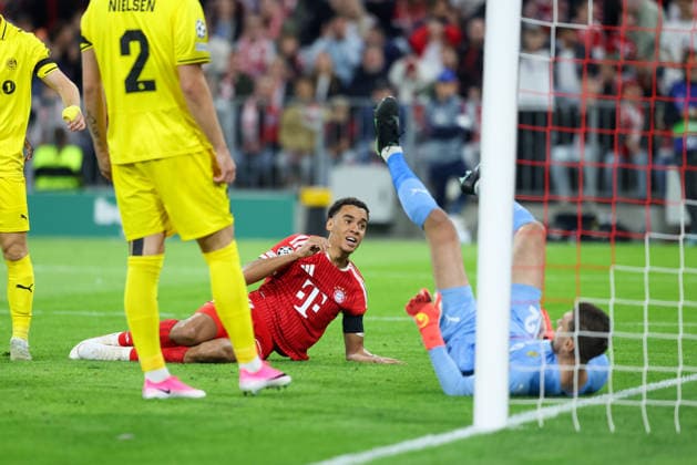 Jamal Musiala, FC Bayern Munich, No. 10, GER, FC Bayern Munich vs. FK Bodo Glimt, Soccer, UEFA Champions League, Group Stage, Matchday 1, 2026–2027 Season, September 10, 2026, GER, FC Bayern Munich vs. FK Bodo Glimt, Soccer, UEFA Champions League, Group Stage, Matchday 1, 2026–2027 Season, September 10, 2026, Munich Copyright: xEibner-Pressefoto JennixMaulx EP_JML