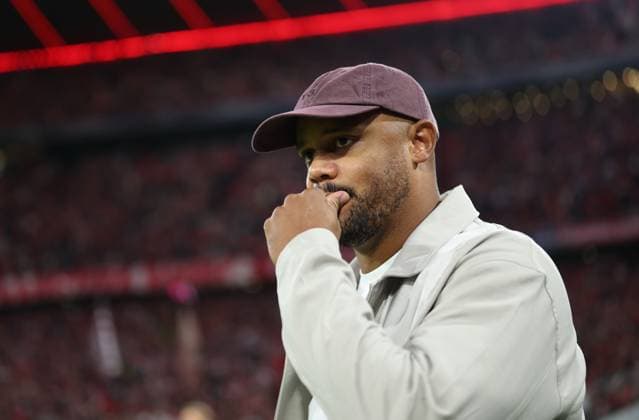 September 10, 2026, GER, Soccer, Men s, UEFA Champions League, Group Stage, 2026–2027 Season, Matchday 1, FC Bayern Munich vs. FK Bodø Glimt Feature Highlights Coach Vincent Kompany FC Bayern Munich looks pensive Munich Allianz Arena Bayern Germany Copyright: xNordphoto Schneiderx