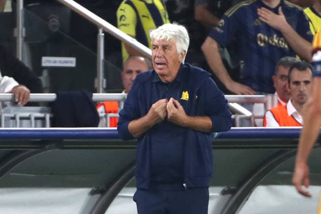 IPA88367454 - September 10, 2026, Champions League: Fenerbahçe vs. Roma. Pictured: Gasperini (Photo by Gino Mancini)  Copyright: xGinoxMancini IPAxSportx xx IPA88367454