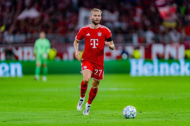 UEFA Champions League, Matchday 1, FC Bayern Munich vs. Bodo Glimt on September 10, 2026 Konrad Laimer Copyright: xBahhoxKarax