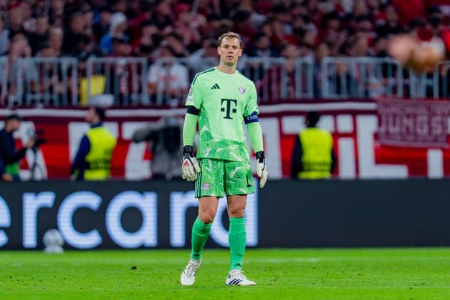 UEFA Champions League, Matchday 1, FC Bayern Munich vs. Bodo Glimt on September 10, 2026: Manuel Neuer, Joshua Kimmich Copyright: xBahhoxKarax