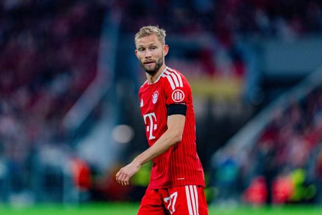 UEFA Champions League, Matchday 1, FC Bayern Munich vs. Bodo Glimt on September 10, 2026 Konrad Laimer Copyright: xBahhoxKarax