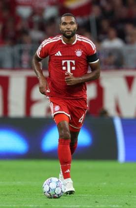 September 10, 2026, GER, Soccer, Men s, UEFA Champions League, Group Stage, 2026–2027 Season, Matchday 1, FC Bayern Munich vs. FK Bodø Glimt, Individual Action, Full-Body Shot, Isolated Figure, Jonathan Tah, FC Bayern Munich, Munich 04, Allianz Arena, Bayern, Germany Copyright: xNordphoto Schneiderx