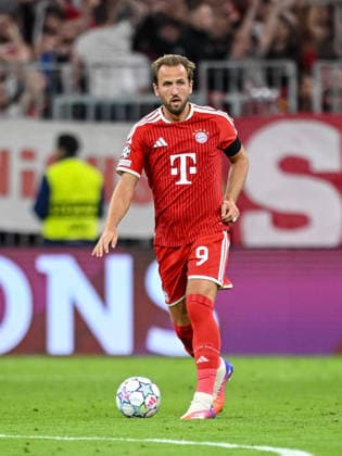 Harry Kane of FC Bayern Munich controls the ball during the 2026–2027 UEFA Champions League match between Bayern Munich and Bodo Glimt at the Fussball Arena München on September 10, 2026, in Munich, Germany. Photo by Harry Langer, DeFodi Images