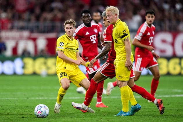 September 10, 2026: Fredrik Sjovold of Bodo Glimt during the UEFA Champions League soccer match between Bayern Munich and Bodo Glimt on September 10, 2026 in Munich. Photo by Marius Simensen, BILDBYRAN COP 238 MM0073 bbeng football soccer UEFA Champions League Bodo Glimt Bayern Munich  Copyright: MARIUSxSIMENSEN BB260910BB663