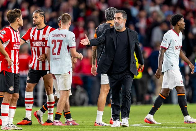 EINDHOVEN Shakhtar Donetsk coach Arda Turan during the UEFA Champions League match between PSV and Shakhtar Donetsk at Philips Stadion on September 10, 2026, in Eindhoven, the Netherlands. Photo by DeFodi Images