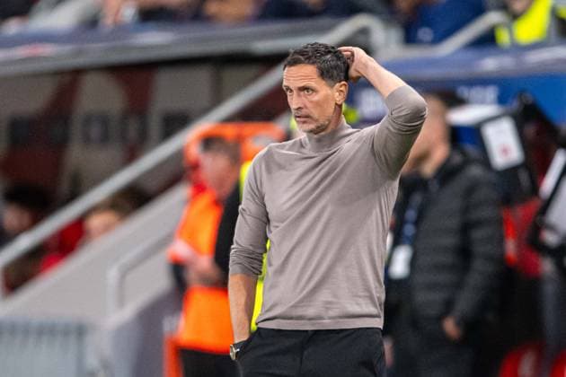 Coach Dino Toppmoller sad during UEFA Champions league match, SK Slavia Praha - RC Lens , 10 september 2026, Fortuna Arena, Praha, Czech republic Copyright: xMICHALxFAJT,ZOSPORTU.SKx MAJ_3714