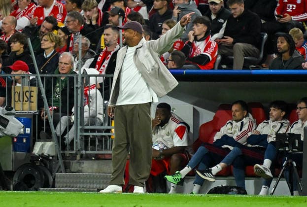 September 10, 2026, xemx, Soccer, UEFA Champions League, FC Bayern Munich vs. FK Bodø Glimt; Head Coach Vincent Kompany of FC Bayern Munich gives instructions, gesturing with his arms, gesticulate, gives instructions, Munich