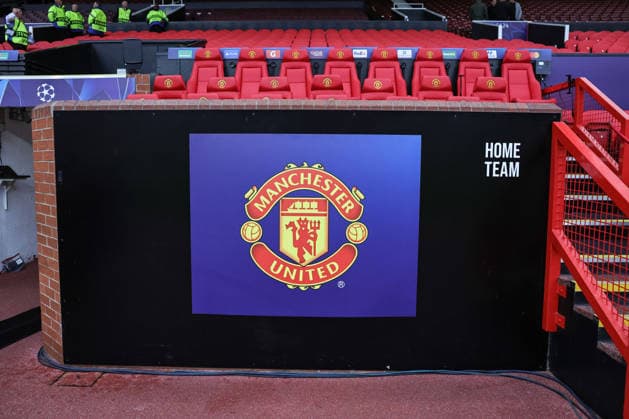Manchester United, ManU U18 v Sabah U18: UEFA youth League Manchester United home bench during the UEFA Champions League Matchday 1 of 8 match between Manchester United and Sabah FK at Old Trafford in Manchester, United Kingdom, on September 10, 2026. Manchester Greater Manchester United Kingdom  Copyright: xNewsxImagesx originalFilename:cosgrove-uefacham260910_np0l1.jpg