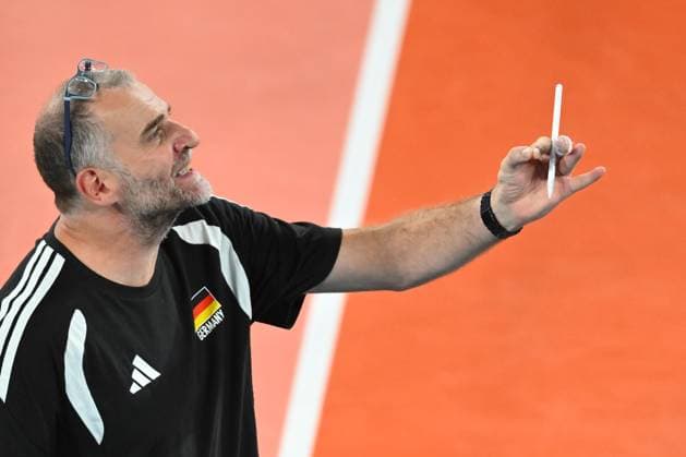 CEV EuroVolley 2026, Turkiye vs Germany , 10 September 2026 Massimo Botti head coach Germany reacts during the CEV EuroVolley 2026 game between Turkiye and Germany, in Cluj Napoca, Romania, 10 September 2026. Alex Nicodim Imago Images Copyright: xAlexxNicodimx