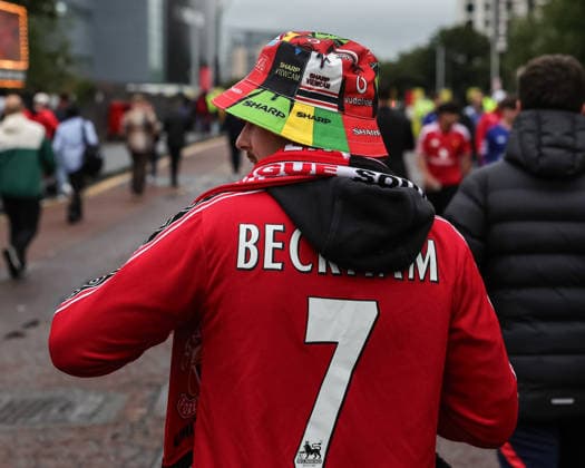Manchester United, ManU U18 v Sabah U18: UEFA youth League Manchester United players wear No. 7 Beckham shirts during the UEFA Champions League Matchday 1 of 8 match against Sabah FK at Old Trafford in Manchester, United Kingdom, on September 10, 2026. Manchester Greater Manchester United Kingdom  Copyright: xNewsxImagesx originalFilename:cosgrove-uefacham260910_npVGu.jpg