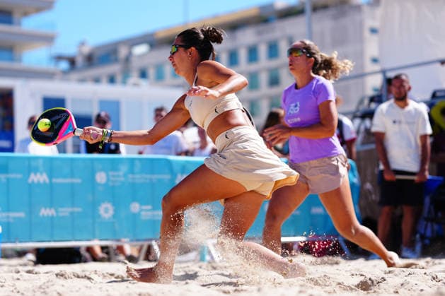 2026 Beach Tennis World Championships - Day2 MATOSINHOS, PORTUGAL - SEPTEMBER 10: Sofia Cimatti of Italy is seen in action during the 2026 Beach Tennis World Championships in Matosinhos, Portugal, on 10 September 2026. Matosinhos Praia de Matosinhos Porto Portugal Copyright: x x2026xGokhanxTanerx xPSxImagesxGokhanxTanerx