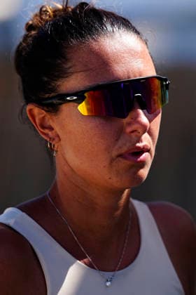 2026 Beach Tennis World Championships - Day2 MATOSINHOS, PORTUGAL - SEPTEMBER 10: Sofia Cimatti of Italy looks on during the 2026 Beach Tennis World Championships in Matosinhos, Portugal, on 10 September 2026. Matosinhos Praia de Matosinhos Porto Portugal Copyright: x x2026xGokhanxTanerx xPSxImagesxGokhanxTanerx