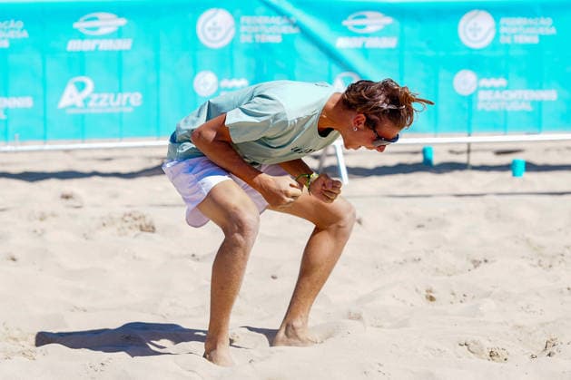 2026 Beach Tennis World Championships - Day2 MATOSINHOS, PORTUGAL - SEPTEMBER 10: Alex Agirelli of Italy reacts during the 2026 Beach Tennis World Championships in Matosinhos, Portugal, on 10 September 2026. Matosinhos Praia de Matosinhos Porto Portugal Copyright: x x2026xGokhanxTanerx xPSxImagesxGokhanxTanerx
