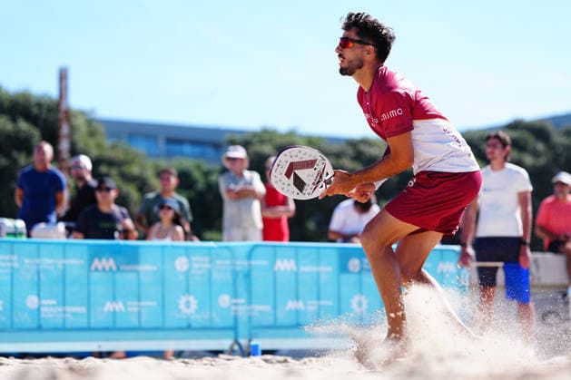 2026 Beach Tennis World Championships - Day2 MATOSINHOS, PORTUGAL - SEPTEMBER 10: Antonio Miguel Ramos Viera of Spain is seen in action during the 2026 Beach Tennis World Championships in Matosinhos, Portugal, on 10 September 2026. Matosinhos Praia de Matosinhos Porto Portugal Copyright: x x2026xGokhanxTanerx xPSxImagesxGokhanxTanerx