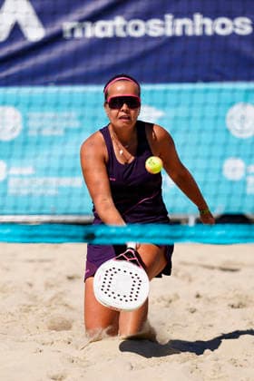 2026 Beach Tennis World Championships - Day2 MATOSINHOS, PORTUGAL - SEPTEMBER 10: Anastasiia Semenova is seen in action during the 2026 Beach Tennis World Championships in Matosinhos, Portugal, on 10 September 2026. Matosinhos Praia de Matosinhos Porto Portugal Copyright: x x2026xGokhanxTanerx xPSxImagesxGokhanxTanerx