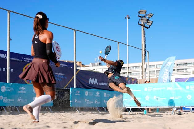 2026 Beach Tennis World Championships - Day2 MATOSINHOS, PORTUGAL - SEPTEMBER 10: Niccolo Gasparri of Italy is seen in action during the 2026 Beach Tennis World Championships in Matosinhos, Portugal, on 10 September 2026. Matosinhos Praia de Matosinhos Porto Portugal Copyright: x x2026xGokhanxTanerx xPSxImagesxGokhanxTanerx