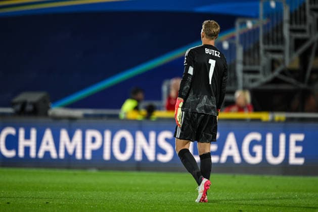 Como™s Jean Butez during the UEFA Champions League stage match Phase MD1 between Calcio Como and RB Leipzig at the Giuseppe Sinigaglia stadium in Como, north Italy -September 10, 2026 - Soccer.  Copyright: xTizianoxBallabio LaPressex