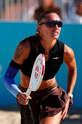 2026 Beach Tennis World Championships - Day2 MATOSINHOS, PORTUGAL - SEPTEMBER 10: Ninny Valentini of Italy is seen during the 2026 Beach Tennis World Championships in Matosinhos, Portugal, on 10 September 2026. Matosinhos Praia de Matosinhos Porto Portugal Copyright: x x2026xGokhanxTanerx xPSxImagesxGokhanxTanerx