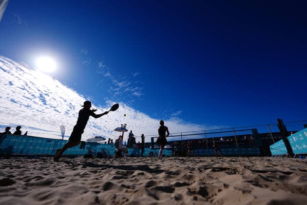 2026 Beach Tennis World Championships - Day2 MATOSINHOS, PORTUGAL - SEPTEMBER 10: Overview of the 2026 Beach Tennis World Championships in Matosinhos, Portugal, on 10 September 2026. Matosinhos Praia de Matosinhos Porto Portugal Copyright: x x2026xGokhanxTanerx xPSxImagesxGokhanxTanerx