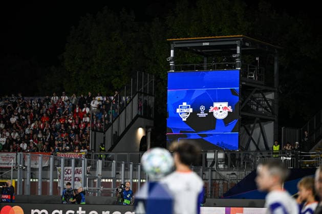 General view of Giuseppe Sinigaglia stadium in Como during the UEFA Champions League stage match Phase MD1 between Calcio Como and RB Leipzig at the Giuseppe Sinigaglia stadium in Como, north Italy -September 10, 2026 - Soccer.  Copyright: xTizianoxBallabio LaPressex