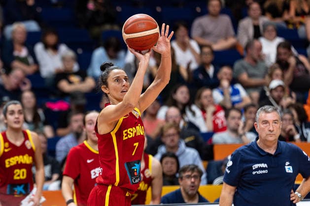 Alba Torrens (Spain), No. 7 shooting, Germany, Australia vs. Spain, Basketball, 2026 FIBA Women’s World Cup, Quarterfinals, September 10, 2026, Germany, Australia vs. Spain, Basketball, 2026 FIBA Women’s World Cup, Quarterfinals, September 10, 2026, Berlin Copyright: xEibner-Pressefoto MaxxVincenx EP_MVN
