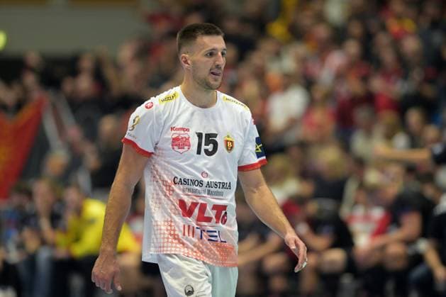 Leon Ljevar, HC Vardar Skopje 15: Disappointed, Frustrated, Emotional, GER, MT Melsungen vs. HC Vardar Skopje 1961, MKD, Handball, Men s Champions League, Group Matches, 2026–2027 Season, September 10, 2026, GER, MT Melsungen vs. HC Vardar Skopje, Handball, Men’s Champions League, Group Match, 2026–2027 season, September 10, 2026, Kassel Copyright: xEibner-Pressefotox xRolandxSippelx EP_RSL