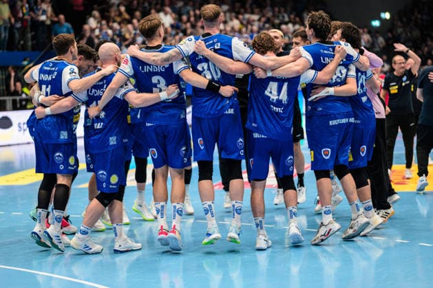 Vukasin Antonijevic, ThSV Eisenach, 41; Peter Walz, ThSV Eisenach, 14; Oskar Joelsson, ThSV Eisenach, 03, Dominik Solak, ThSV Eisenach, 30, Stephan Seitz, ThSV Eisenach, 44, Tillman Leu, ThSV Eisenach, 99, Moritz Ende, ThSV Eisenach, 21 (GER), ThSV Eisenach vs. SG BBM Bietigheim, 1st Opel Handball Bundesliga, Handball, Matchday 4, 2026–2027 Season, 7:00 PM, September 10, 2026 GER, ThSV Eisenach vs. SG BBM Bietigheim, 1st Opel Handball Bundesliga, Handball, Matchday 4, 2026–2027 season, 7:00 PM, September 10, 2026, Eisenach Copyright: xMartinxHerbstx