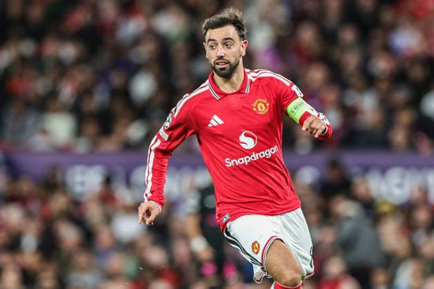 UEFA Champions League Matchday 1 of 8 Manchester United, ManU v Sabah FK Bruno Fernandes of Manchester United during the UEFA Champions League Matchday 1 of 8 match Manchester United vs Sabah FK at Old Trafford, Manchester, United Kingdom on 10 September 2026 (Photo by Mark Cosgrove News Images) Manchester Old Trafford Greater Manchester United Kingdom Copyright: xMarkxCosgrove NewsxImagesx