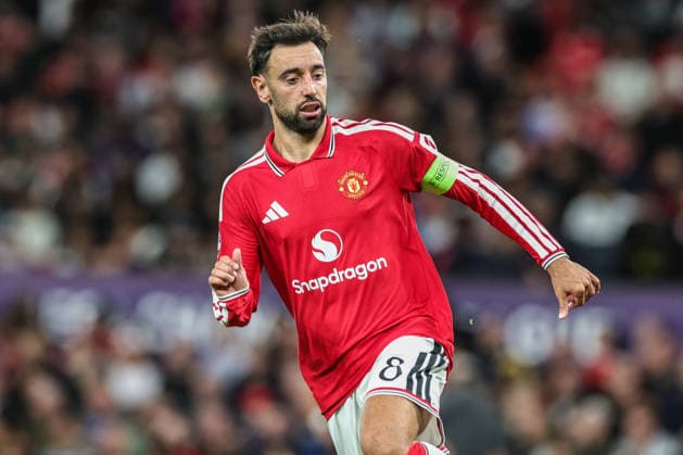 UEFA Champions League Matchday 1 of 8 Manchester United, ManU v Sabah FK Bruno Fernandes of Manchester United during the UEFA Champions League Matchday 1 of 8 match Manchester United vs Sabah FK at Old Trafford, Manchester, United Kingdom on 10 September 2026 (Photo by Mark Cosgrove News Images) Manchester Old Trafford Greater Manchester United Kingdom Copyright: xMarkxCosgrove NewsxImagesx