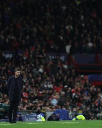 UEFA Champions League - Manchester United, ManU v Sabah MANCHESTER, ENGLAND, SEPTEMBER 10: Michael Carrick Manager of Manchester United during The UEFA Champions League match in The League Phase between Manchester United v Sabah at Old Trafford Stadium, Manchester, England, on September 10. (Photo by Daniel Weir) Manchester Old Trafford Stadium England Copyright: xDanielxWeir SportsxPressxPhotox Sportspressphoto_SPR227822