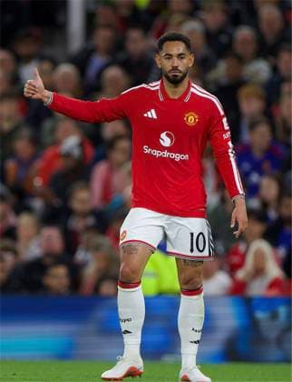 RECORD DATE NOT STATED Football - UEFA Champions League - Manchester United, ManU FC v Sabah FC MANCHESTER, ENGLAND - Thursday, September 10, 2026: Manchester United s Matheus Cunha during the UEFA Champions League 2026 27 League Phase MD1 match between Manchester United FC and Sabah FC at Old Trafford. (Photo by David Rawcliffe Propaganda) MANCHESTER Old Trafford GREATER MANCHESTER ENGLAND  Copyright: xDavidxRawcliffex 2026-09-10-Man_Utd_v_Sabah-036