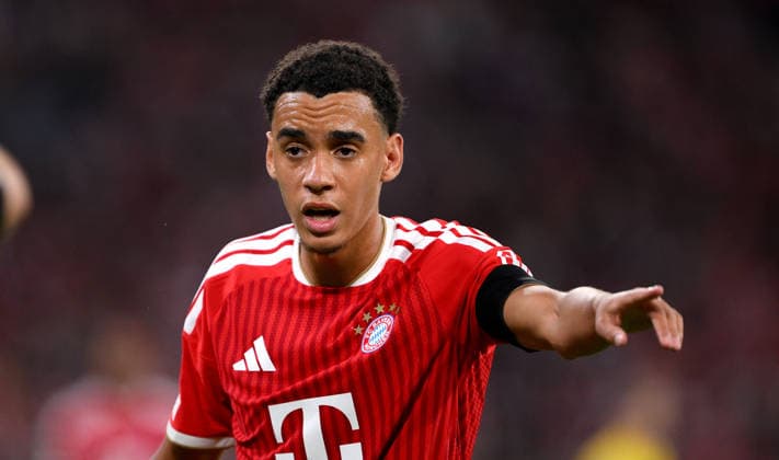SOCCER CHAMPIONS LEAGUE 2026–2027 SEASON Preliminary Round, Matchday 1, September 10, 2026 FC Bayern Munich vs. FK Bodø Glimt Jamal Musiala FC Bayern Munich