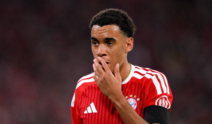 SOCCER CHAMPIONS LEAGUE 2026–2027 SEASON Preliminary Round, Matchday 1, September 10, 2026 FC Bayern Munich vs. FK Bodø Glimt Jamal Musiala FC Bayern Munich